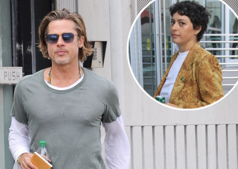 Brad Pitt bacio oko na 25 godina mlađu kolegicu: Je li mu ona samo prijateljica ili nešto više?