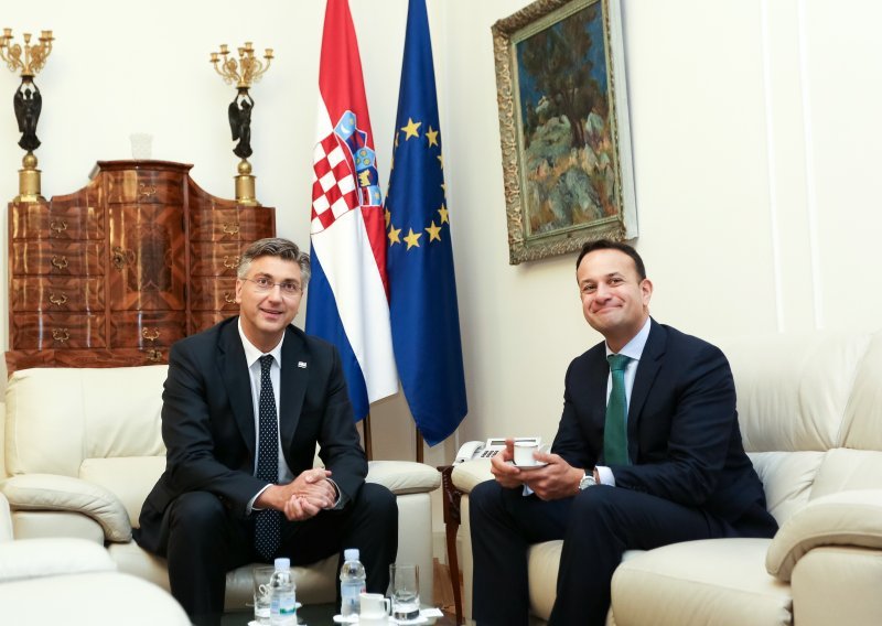 Plenković i Varadkar razgovarali o Brexitu i hrvatskoj ulozi tijekom predsjedanja EU-om