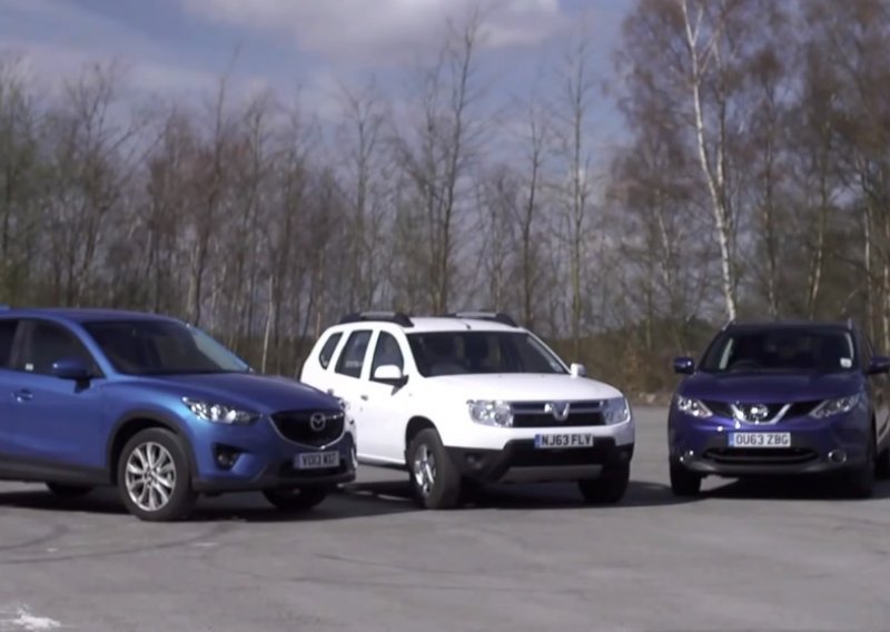 Nissan Qashqai, Mazda CX-5 ili Dacia Duster?