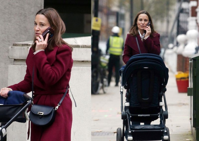 Pippa Middleton i u šetnji s bebicom izgleda besprijekorno