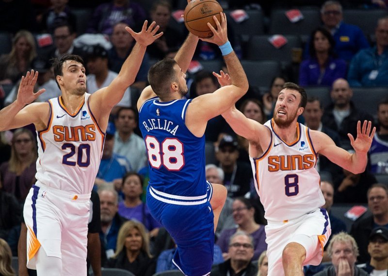 Šarić i Hezonja zajedno ubacili pet koševa, a Phoenix i Portland upisali nove poraze u NBA-u
