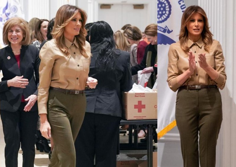 Melania Trump podignula efektan stajling omiljenim Zarinim cipelama