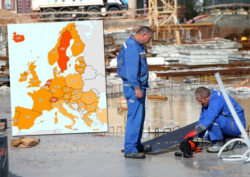 Hrvati rade najkraće u Europi, Šveđani i Nizozemci ostaju na poslu gotovo devet godina dulje