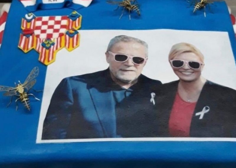 'Čijim novcem je predsjednica platila tortu za Bandića? I zbog čega je na nju stavila državne oznake?'