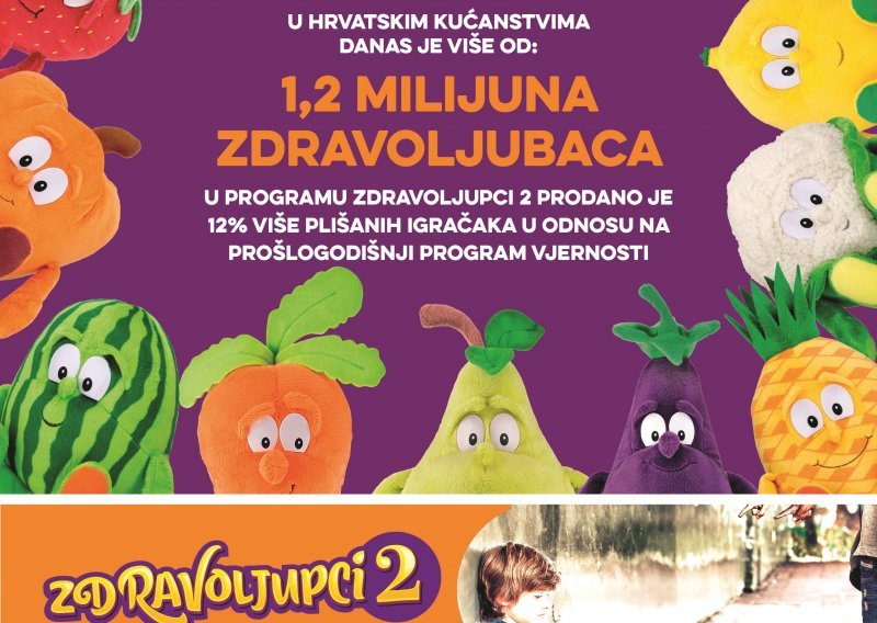 Konzumovi Zdravoljupci svojom popularnošću ponovno osvojili Hrvatsku