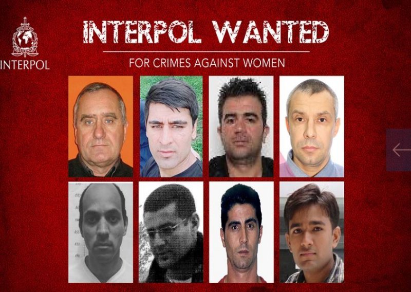 Interpol ih traži zbog nasilja nad ženama. Javite policiji ako ste vidjeli kojeg od ove osmorice