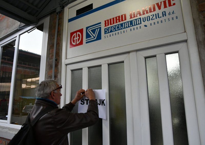 U Đuri Đakoviću ponovno štrajk: 'Radnici su umorni i gladni'