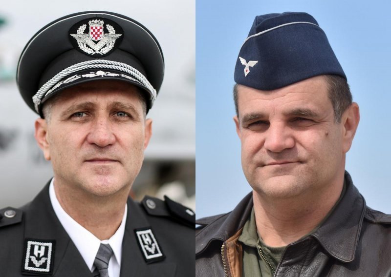 Afera Municija: Smijenjeni šef ratnog zrakoplovstva general Mikić i šef baze Zemunik brigadir Pleša