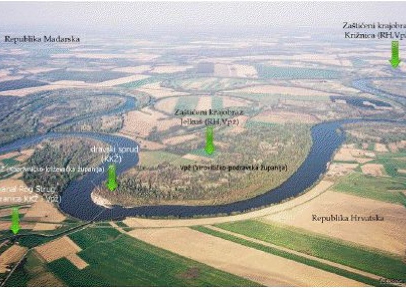 Hrvatske vode žele kopati u zaštićenom području