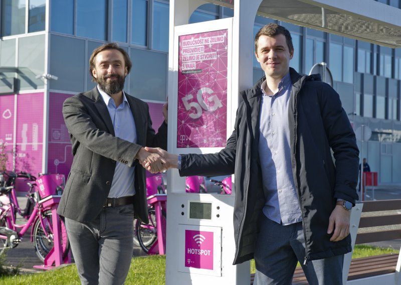Hrvatski Telekom i Include postavili prvu pametnu klupu s podrškom za mreže 5G