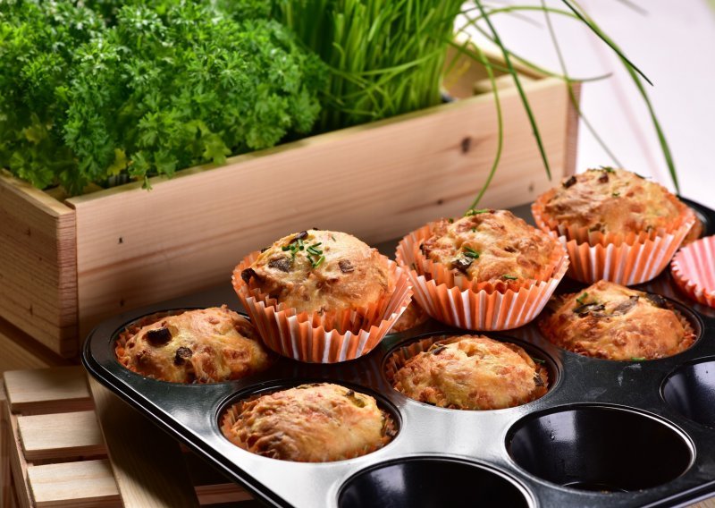Ovaj recept za slane muffine spasit će vas kada želite brz i zdrav ručak za cijelu obitelj