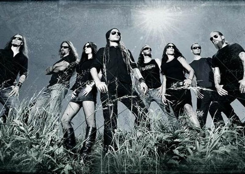 Švicarski folk metal bend Eluveitie nastupa u Zadru