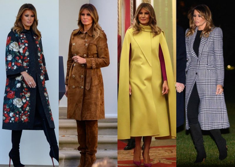 Pokazala je impresivnu kolekciju kaputa samo u posljednjih mjesec dana, jedan ljepši od drugog