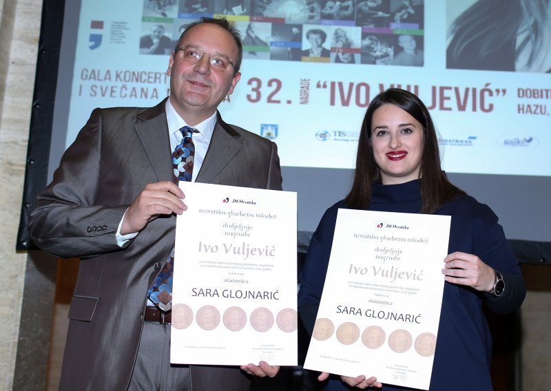 Skladateljica Sara Glojnarić proglašena mladom glazbenicom godine
