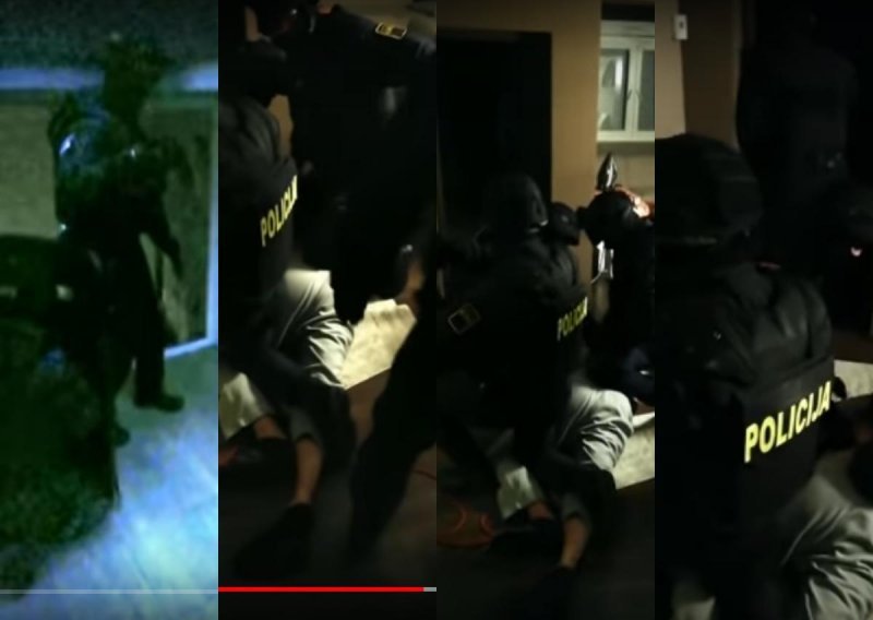 [VIDEO/FOTO] Pogledajte kako je policija upala u kuću trgovca luksuznim autima u Zagrebu