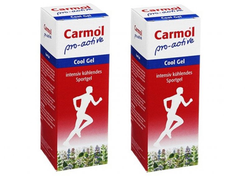 Zamrznite bol uz Carmol® pro-active cool gel