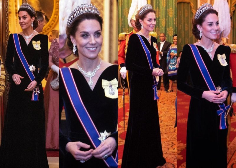 Elegantnu haljinu Kate Middleton zasjenila je raskošna tijara pokojne Lady Di