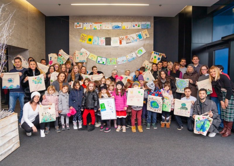 Otvorena izložba: Djeca iz vrtića Dobro drvo u borbi protiv jednokratne plastike