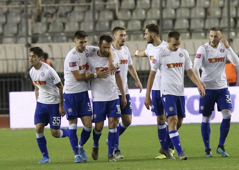 [VIDEO] Istra povela na Poljudu golom igrača Dinama, a onda je Hajduk od blamaže spasio Caktaš s dva gola u samo sedam minuta