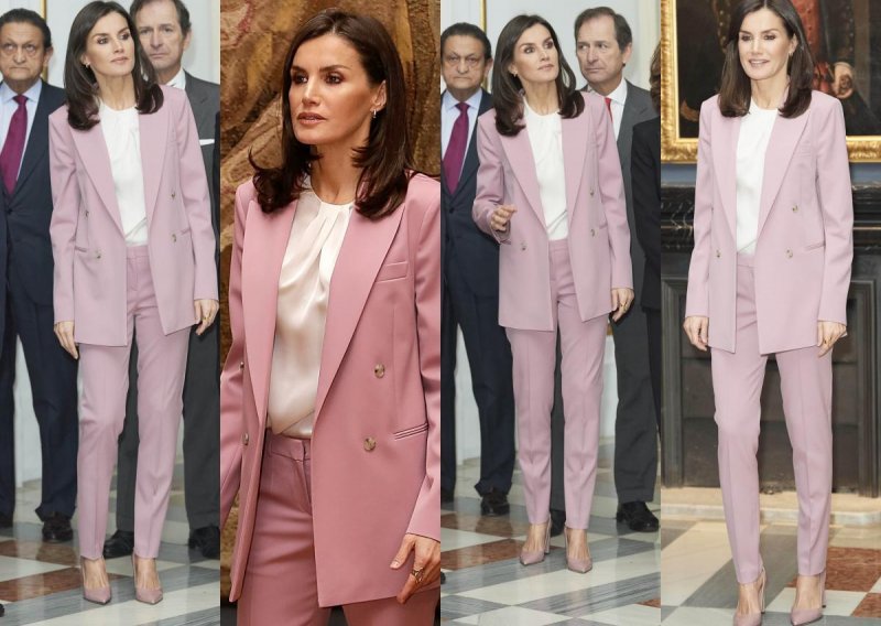 Ljepotica u ružičastom: Stajliš kraljica u trendi odijelu plijenila poglede