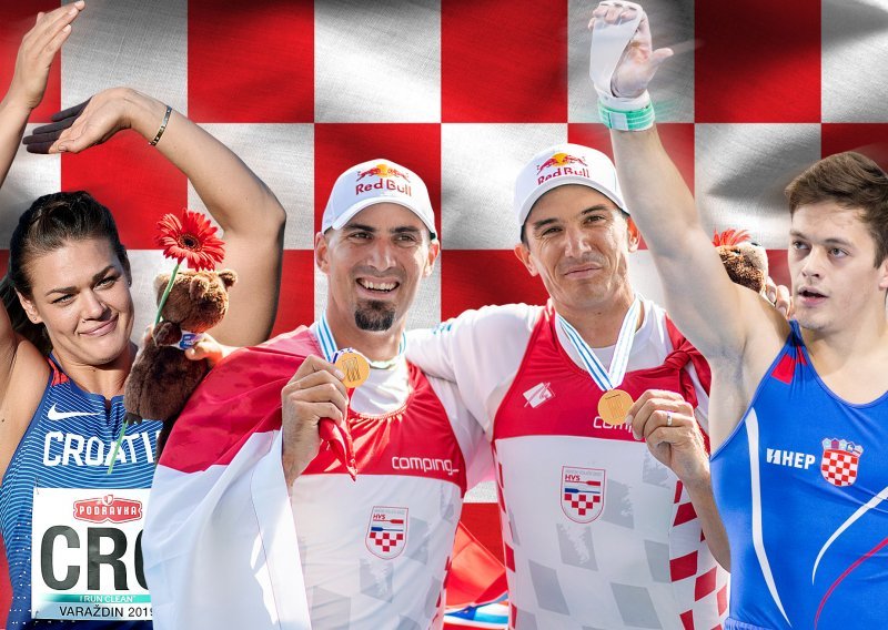 Znamo da se hrvatski sportaši 'pale' na najveća natjecanja, a pazite što su sve ostvarili u godini bez Olimpijskih igara
