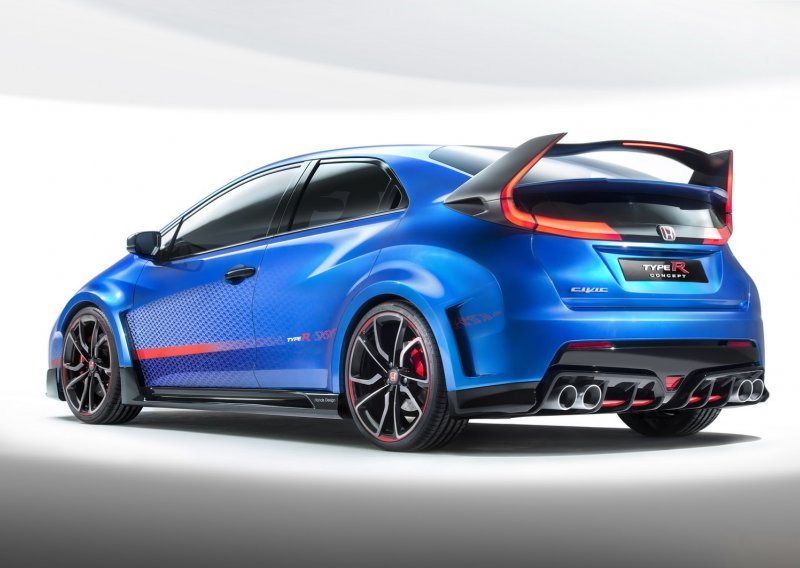 Ovo je nova Honda Civic Type R. Pa, skoro...