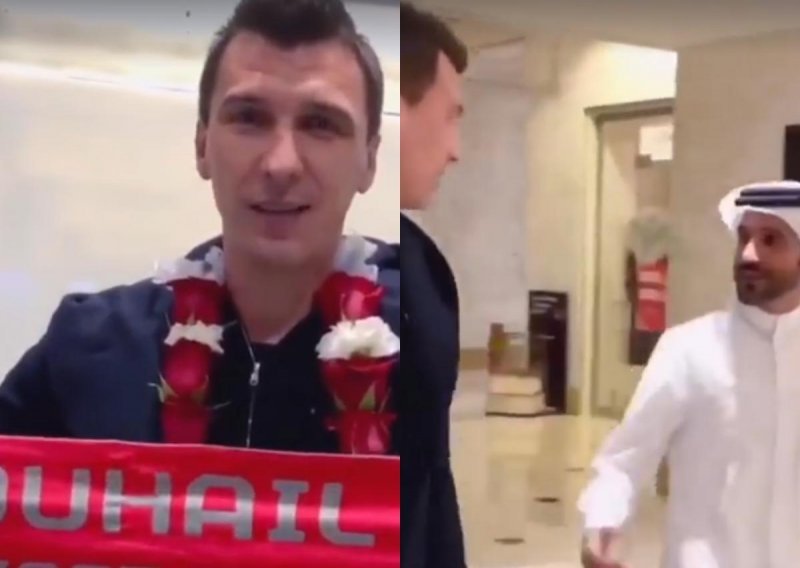 Mandžukić jako dugo nije bio ovako nasmijan; svojim izjavama oduševio je bogate čelnike moćnog katarskog kluba