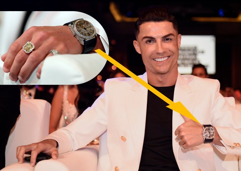 Ronaldo, koliko si stvarno 'težak'? Hm, samo na lijevoj ruci oko 750.000 eura...