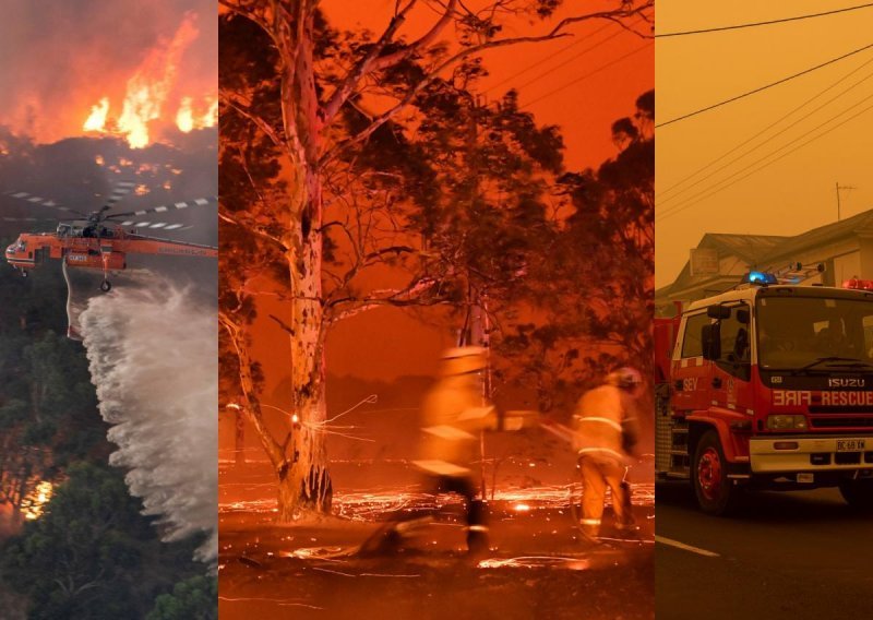 [FOTO/VIDEO] Snimke požara koje dolaze iz Australije izgledaju nadrealno, kontinent gori!