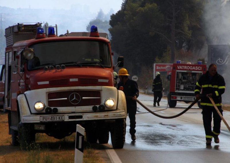 Sva četiri požara u Istri lokalizirana