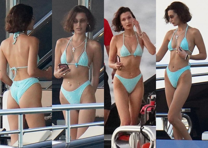 Bella Hadid pokazala tijelo iz snova u minijaturnom bikiniju