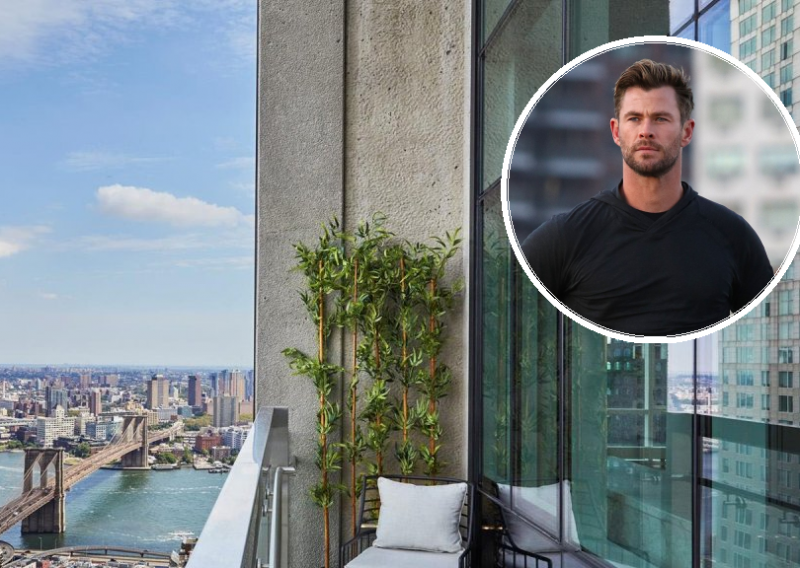 Zavirite u stan Chrisa Hemswortha s kojeg puca nevjerojatan pogled na cijeli Manhattan
