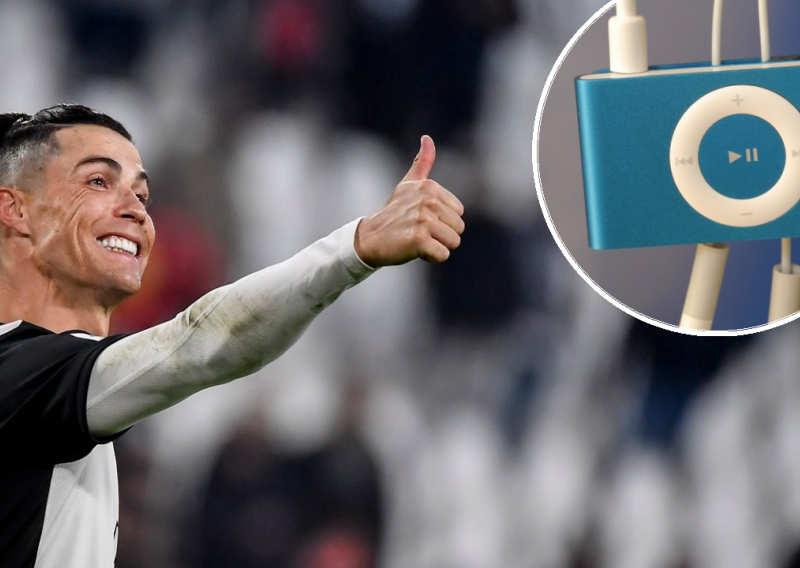 Cristiano Ronaldo sluša glazbu na iPodu koji Apple nije ažurirao već gotovo osam godina