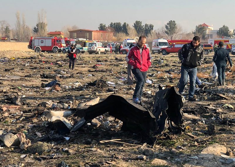 Prva iranska istraga: Boeing se prije pada zapalio