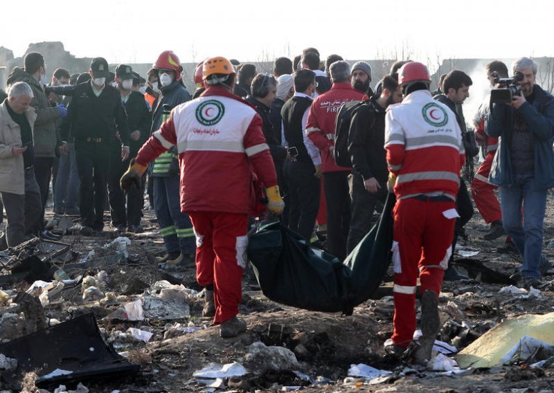 Iran objavio da je nekoliko osoba uhićeno zbog rušenja ukrajinskog zrakoplova