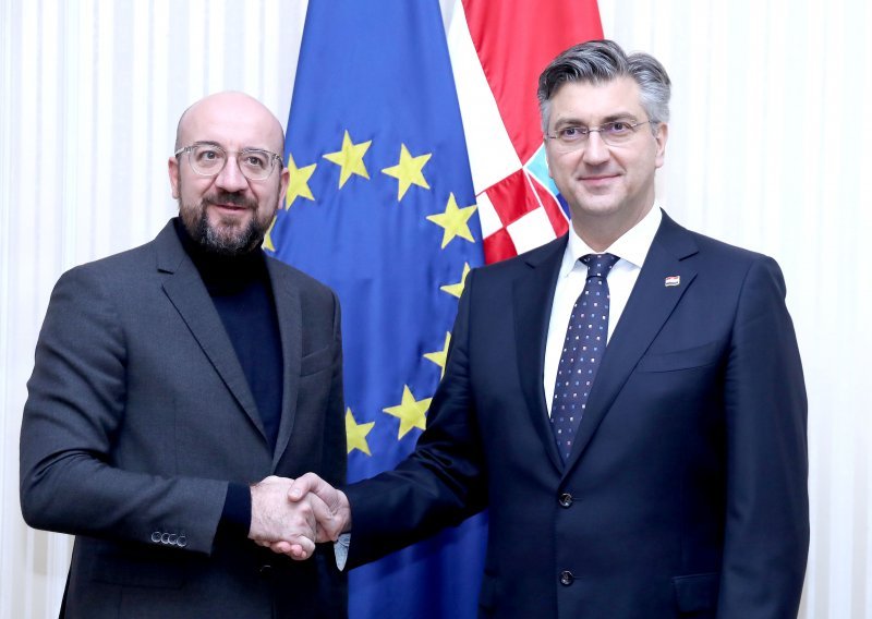 Plenković s predsjednikom Europskog vijeća Michelom o europskom proračunu