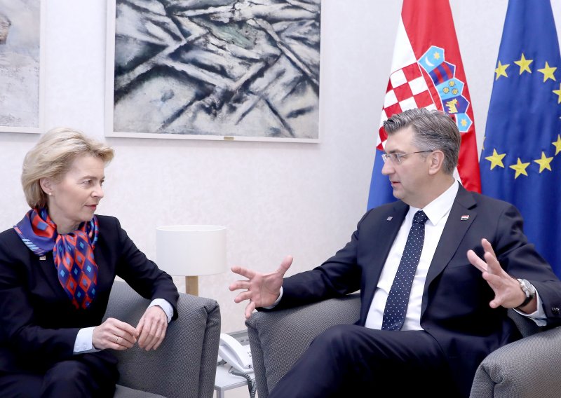 Von der Leyen: Hrvatski prioriteti su i europski