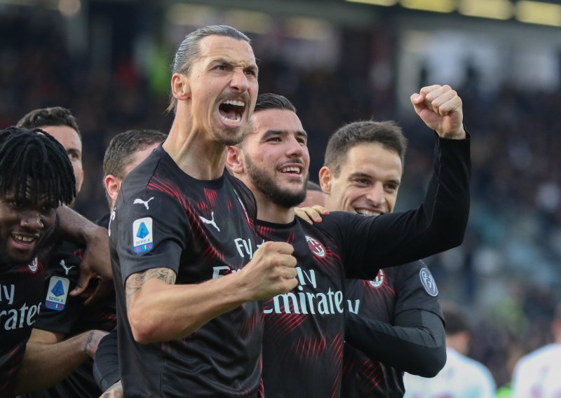 'Rossoneri' slavili nakon mjesec dana, Ibrahimović zabio, Rebić dobio nekoliko sekundi na terenu