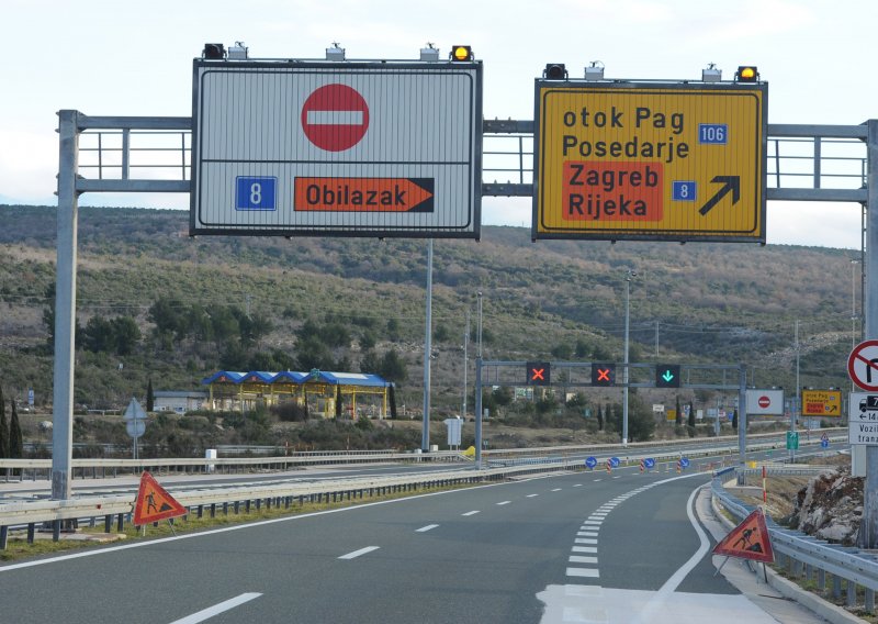 Otvoren promet autocestom između čvorova Sveti Rok i Maslenica