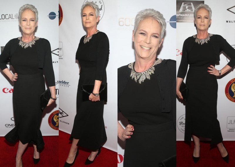 Teško je povjerovati da ima 61: Legendarna Jamie Lee Curtis ponosno istaknula figuru u modnom klasiku