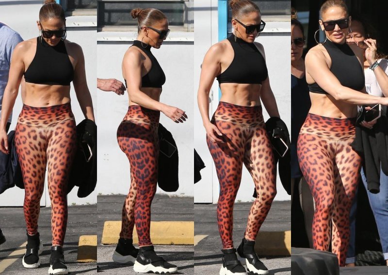 Izaziva zavist: Jennifer Lopez se ponovno hvali svojim nevjerojatnim trbušnjacima