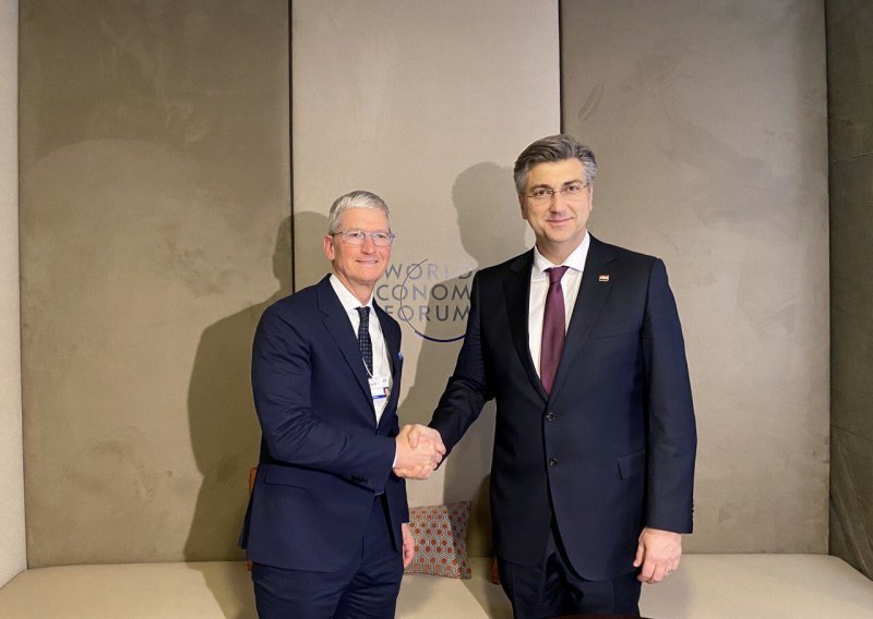Plenković se u Davosu susreo sa šefom Applea