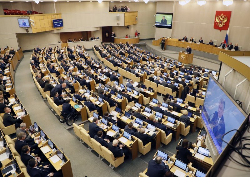Duma podržala Putinovu reformu u prvom čitanju