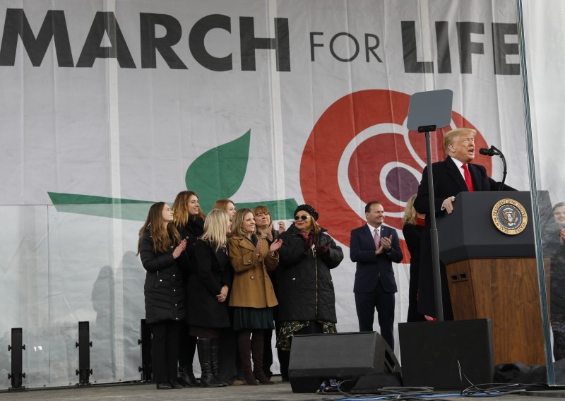 Trump postao prvi predsjednik na američkom Hodu za život