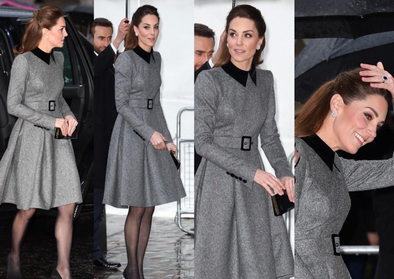 Kate Middleton utjelovljenje je elegancije u sivoj kreaciji s potpisom omiljene dizajnerice