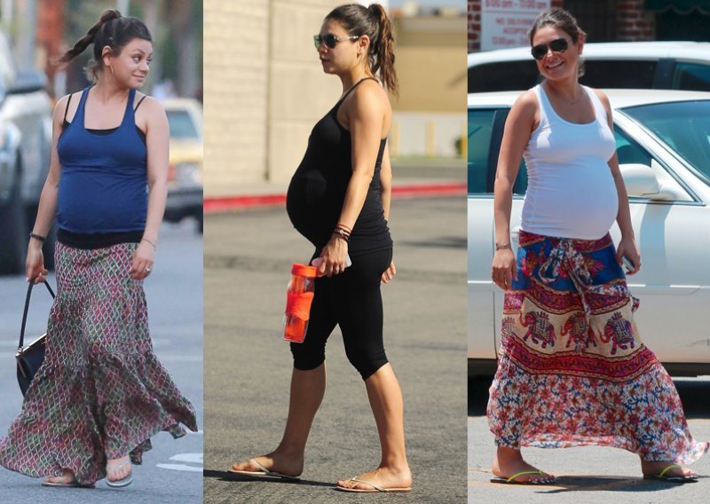 Mila Kunis u trudnoći ne mari za modu