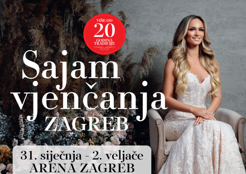 Sajam vjenčanja Zagreb s preko 200 izlagača održava se 22. godinu za redom