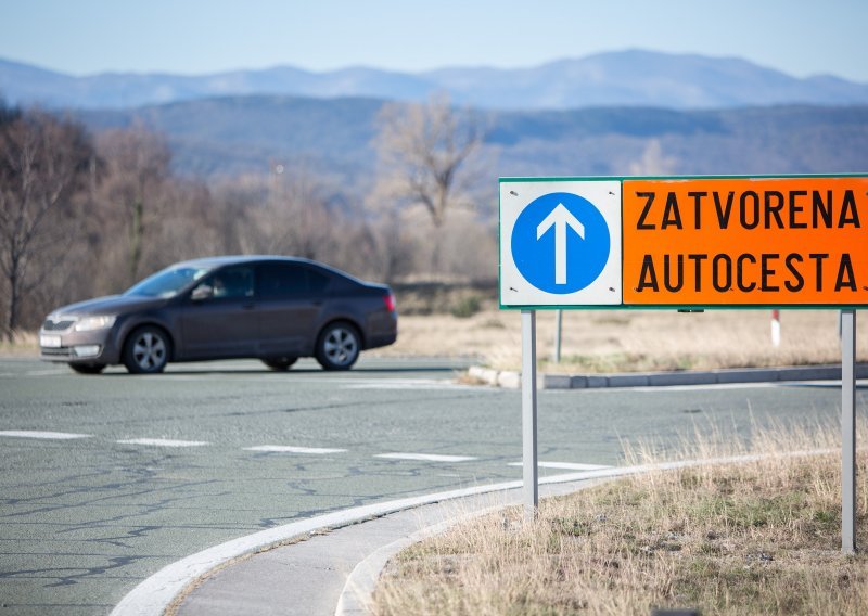 Nesreća na autocesti A3, kolnici skliski diljem Hrvatske