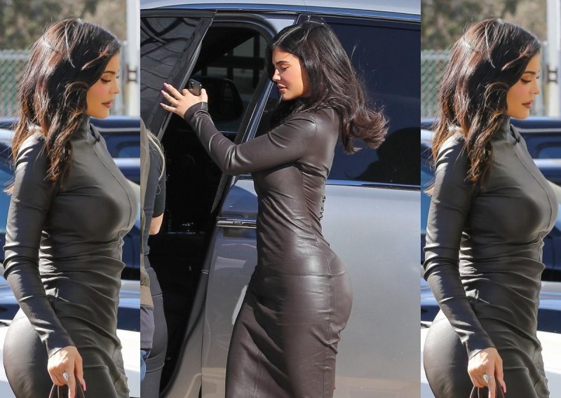 Kylie Jenner prošetala gradom u pripijenoj kožnoj haljini i s najskupljom torbicom na svijetu