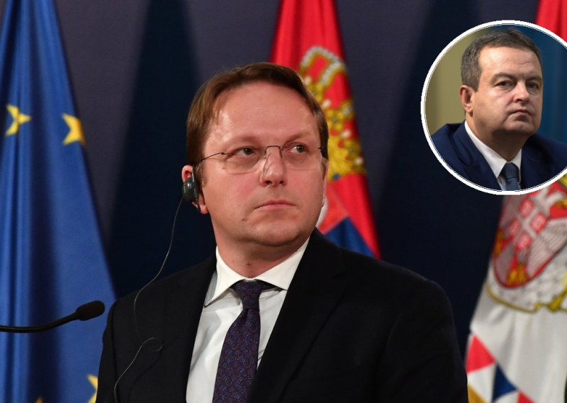 Dačić verbalno napao europskog povjerenika, Varhelyi napustio sastanak